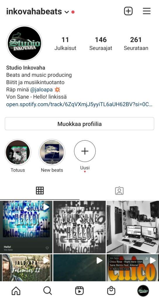 Inkovaha at Instagram